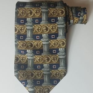 Structure, Man's Gold and navy neck tie